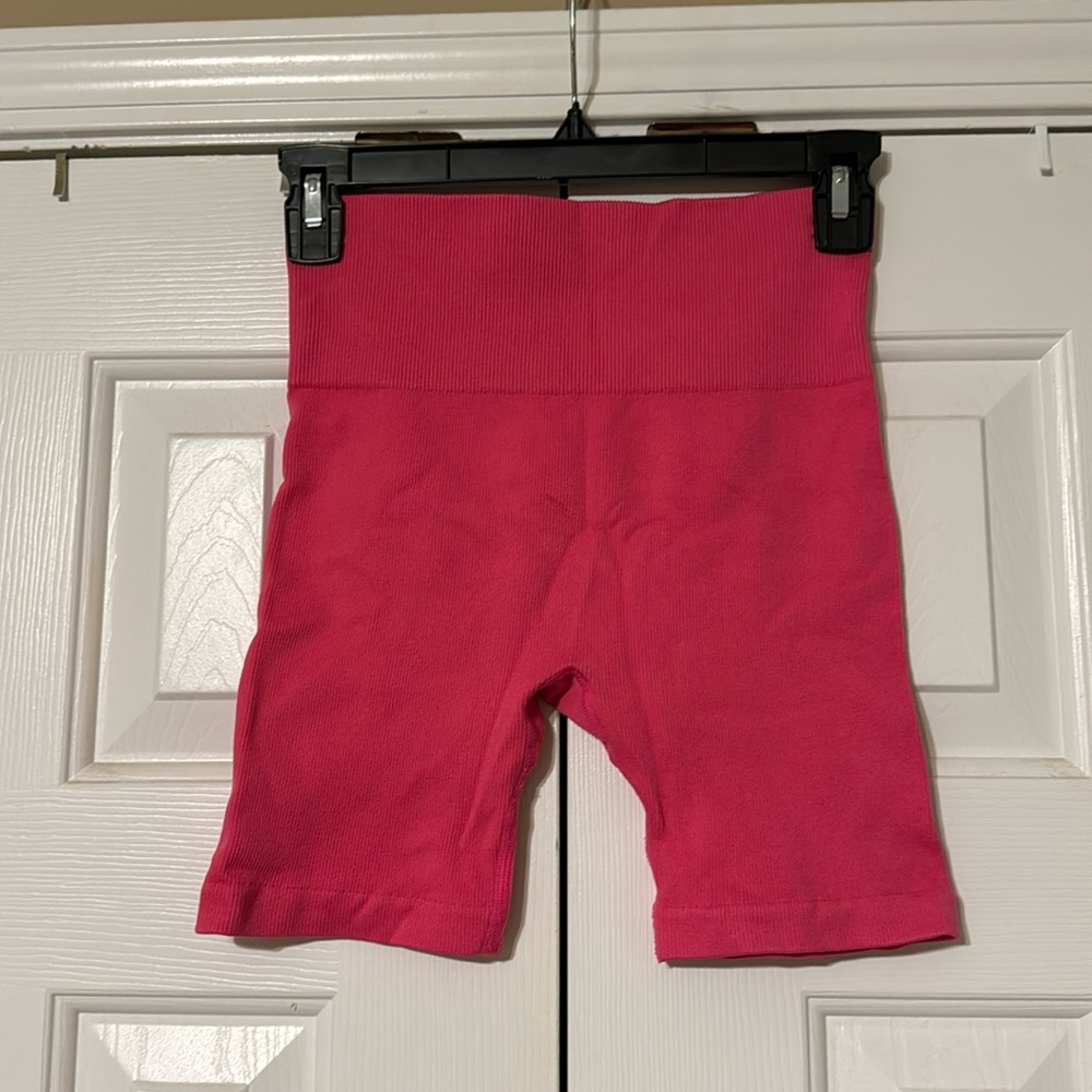 Pink Biker Shorts